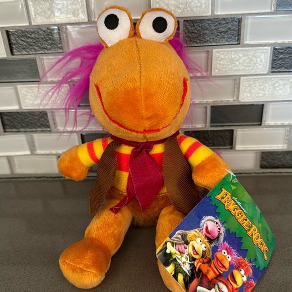 Fraggle Rock GOBO Plush / The Jim Henson Company / 8โ Officially Licensed / NEW - Picture 3 of 14